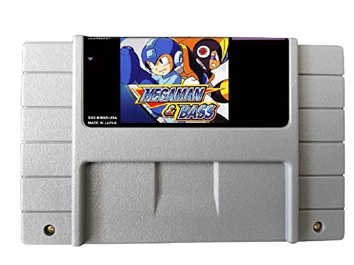 Samrad 16Bit Játékok Mega Man & Bass USA Verzió angol Fordítás (Szürke)