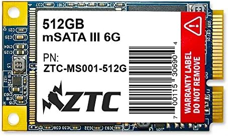 ZTC 64 gb-os Bástya V2 mSATA 6G 50mm Megerősített SSD szilárdtestalapú Meghajtó Modell ZTC-MS001-64G