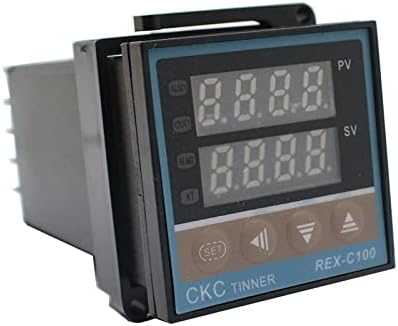 REX-C100 Digitális PID Hőmérséklet szabályozó 0-tól 999 Mértékben 240V REX-C100 Termosztát Relé/félvezetős Kimenet (Szín
