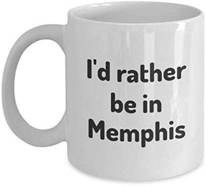 Inkább A Memphis Tea Csésze Utazó Munkatársa, Barátja, Ajándék, Tennessee Utazási Bögre Jelen