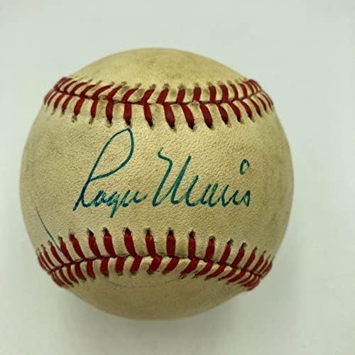 Gyönyörű Roger Maris Egyetlen Aláírt Hivatalos Amerikai profi Baseball-Liga SZÖVETSÉG COA - Dedikált Baseball
