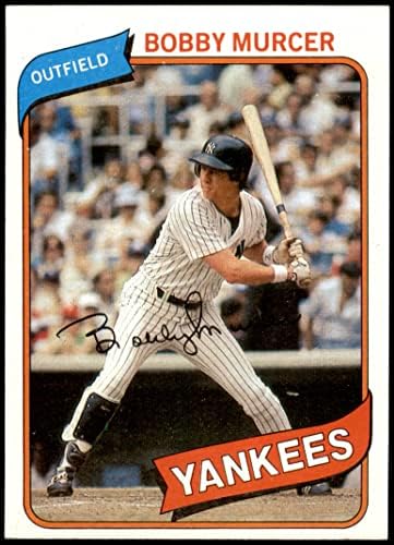 1980 Topps 365 Bobby Murcer New York Yankees (Baseball Kártya) NM Yankees