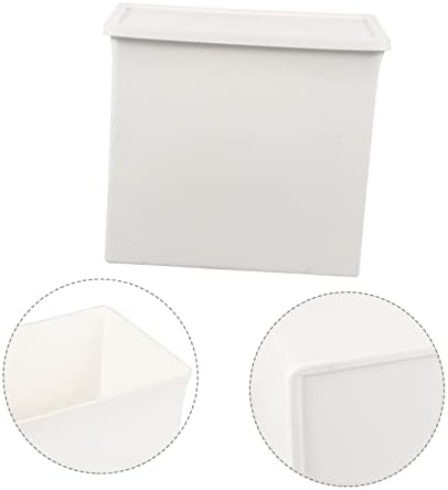 Alipis 2db doboz Hálószoba Konténerek & Szervező Fehér Tároló Mérete Lidlarge Birtokosai Hivatal Kozmetikai Húzza Stack Műanyag