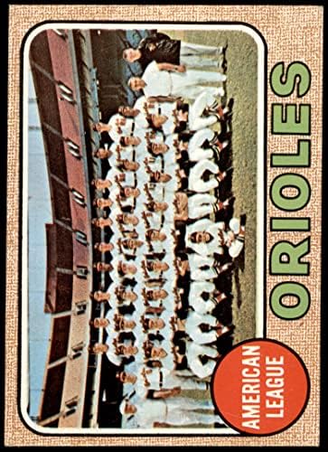 1968 Topps 334 Orioles Csapat Baltimore Orioles (Baseball Kártya) NM Orioles
