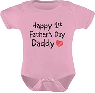 Tstars 1. Boldog Apák Napja Apa Új Apa Ajándék Bébi Fiú Lány Body