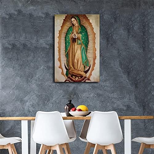 A Basilica of Our Lady of Guadalupe Vászon Művészet Plakát meg a Fal Art Kép Nyomtatási Modern Család hálószoba Decor Plakátok