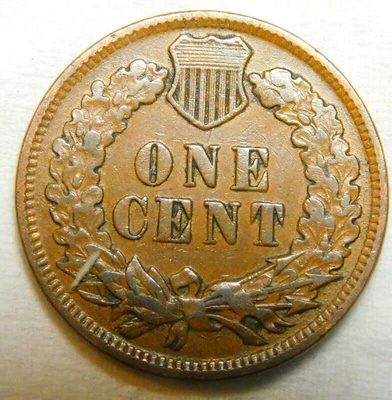 1864-1909 Indiai Fej Penny Egy Inconic Amerikai Design. Penny Osztályozott Eladó Által Terjesztett Állapota