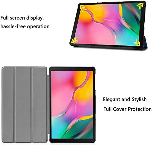 Uliking Esetben a Samsung Galaxy Tab Egy 10,1 hüvelykes 2019 Kiadás (SM-T510/T515), Vékony, Könnyű Multi-Angle Megtekintése