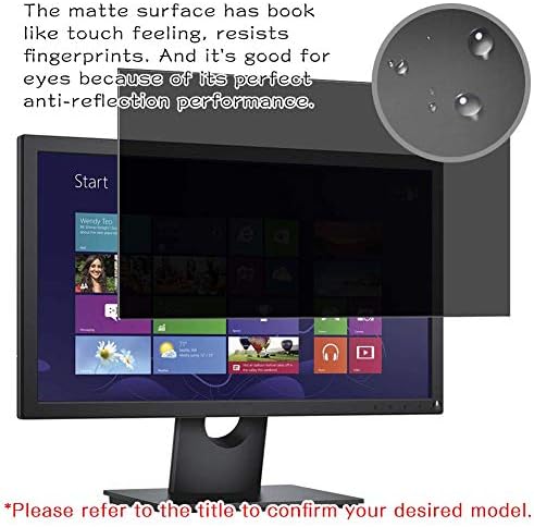 Synvy Adatvédelmi képernyővédő fólia, Kompatibilis 23.8 Acer QG241Y eltérések kódja: ra / QG241Ybii Kijelző Monitor Anti