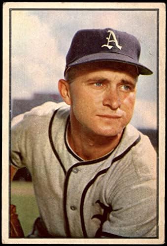 1953 Bowman 11 Bobby Shantz Philadelphia Atlétika (Baseball Kártya) VG+ Atlétika