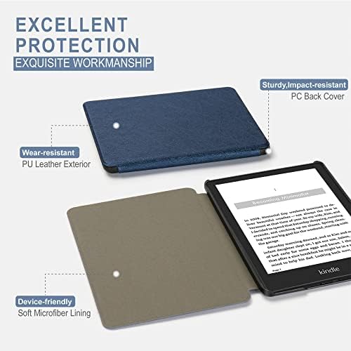 Slimshell Minden Esetben-Új Kindle 10 Generáció 2019 Kiadás (Model No. J9G29R) - Könnyű védőburkolat Auto Sleep/Wake, (Nem