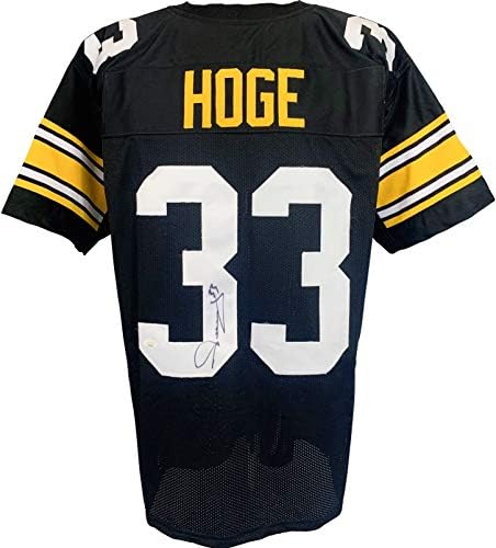 Merril Hoge dedikált, aláírt mez NFL Pittsburgh Steelers SZÖVETSÉG COA