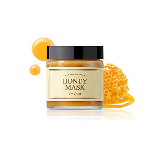 [Én VAGYOK] Mézes Maszk 4.23 oz | lemosni típus, igazi méz 38.7%, Mély moisturization, Táplálkozásra,Világos a bőre.