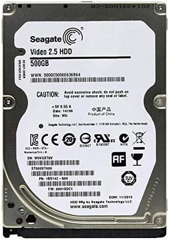 Seagate Videó 2.5 HDD Merevlemez - Belső (ST500VT000) (Felújított)