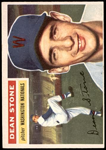 1956 Topps Baseball 87 Dean Kő Kiváló (5, 10) által Mickeys Kártyák