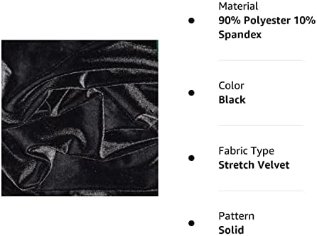Pico Textíliák 15 Yard Bolt - Bordó Stretch Szövet, Bársony - által Értékesített A Villám - Különböző Színekben - Ideális