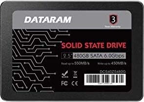 Dataram 480GB 2.5 SSD Meghajtó szilárdtestalapú Meghajtó Kompatibilis az ASUS H170 PRO Gaming
