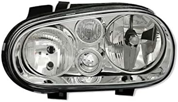 bal fényszóró vezető oldali fényszóró szerelvény projektor elülső lámpa autó lámpa króm lhd fényszórók kompatibilis volkswagen