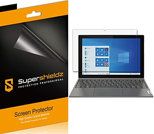 (3 Csomag) Supershieldz Célja a Lenovo IdeaPad Duett 3i (10.3 hüvelyk) képernyővédő fólia, Nagy Felbontású Clear Pajzs (PET)