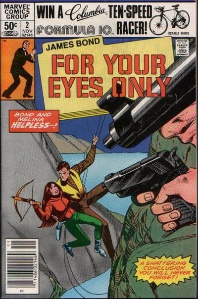James Bond A szemnek 2 (Újságos) FN ; Marvel képregény könyv | Film Speciális Adaptációs