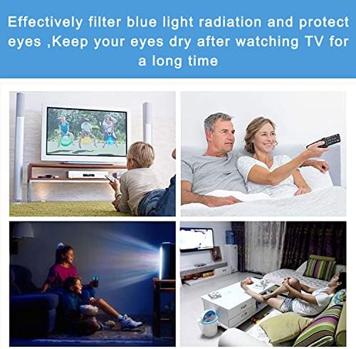 WSAH Újrafelhasználható TV Képernyő Védő 32-75 Hüvelykes Ultra Világos, Tükröződésmentes Fólia, Anti Karcolás kiszűrje a