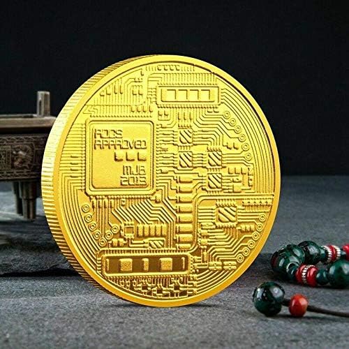1DB Kreatív Ajándéktárgyak Aranyozott Ezüst Bitcoin Érme Gyűjtők Nagy Ajándékokat Bitcoin Művészeti Gyűjtemény Fizikai Emlékérme