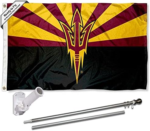 Arizona State Sun Devils AZ Állami Zászlót, a Pole Konzol Mount Csomag