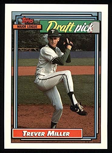 1992 Topps 684 Trever Miller Detroit Tigers (Baseball Kártya) NM/MT Tigrisek