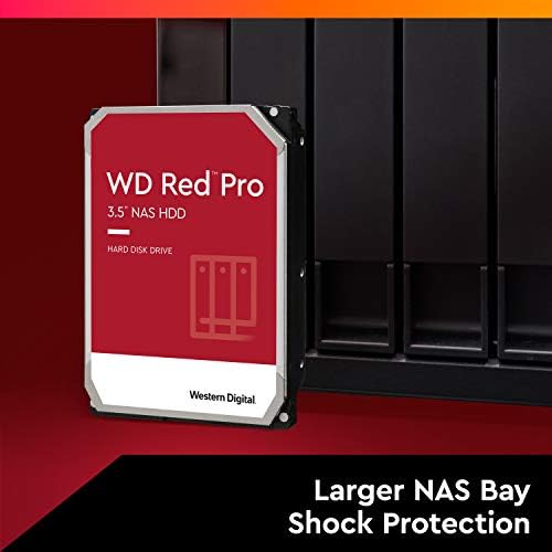 A WD Red Pro 4 TB SATA III 3.5 Belső NAS MEREVLEMEZ, 7200 RPM