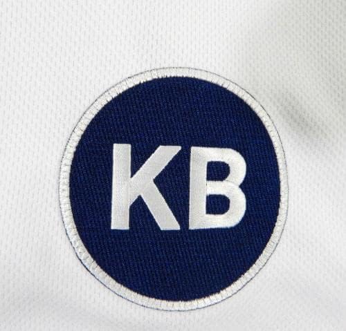 2022 Detroit Tigers Scott Coolbaugh 53 Játék Kiadott Fehér Jersey KB Patch-50 2 - Játék Használt MLB Mezek