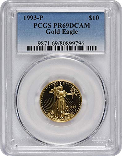1993 P American Gold Eagle Öt Dollár PR69DCAM PCGS
