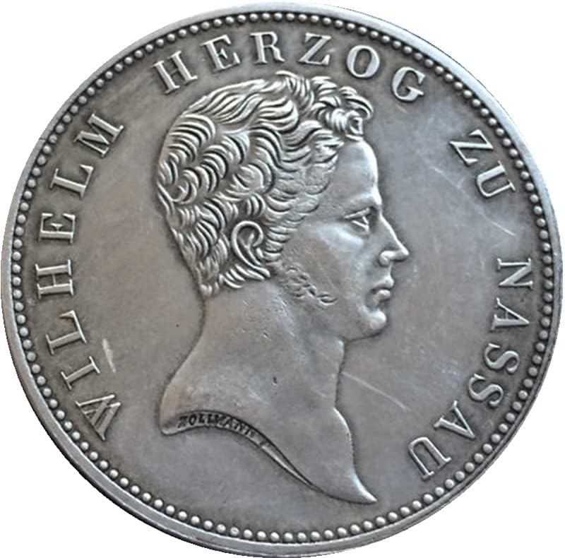 1836 német Érmék Réz ezüstözött Antik Érmék, Érme, kézműves Gyűjtemény blowable