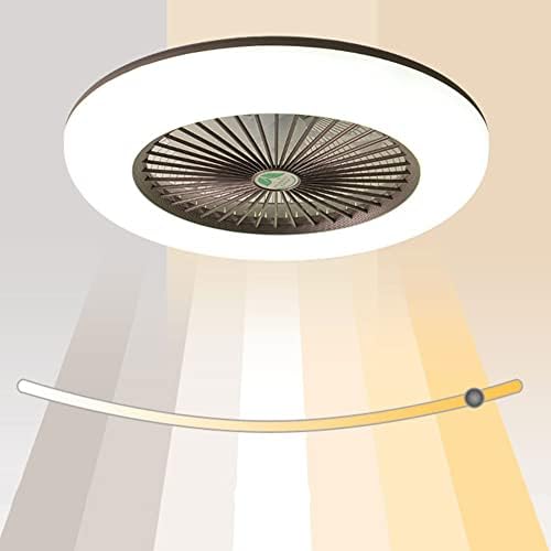 ACLBLK Egyszerűség Akril Ventilátor Csillár LED Három-Hang Lámpa Mennyezeti Ventilátor Lámpa Modern ABS Rajongó Penge Távirányító