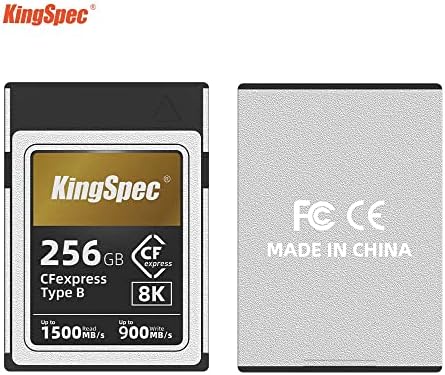 KingSpec 128GB M. 2 SATA SSD + 256 gb-os CFexpress Kártyák B Típus
