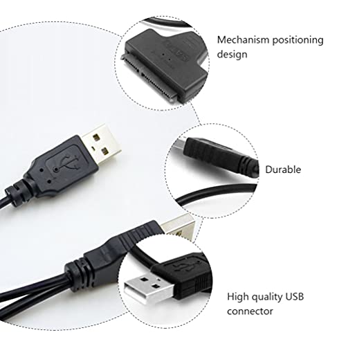 Milisten USB Kábel USB Kábel USB Kábel Merevlemez USB Adapter 2 DB Külső Merevlemez Adapter Kábel 2. 5 hüvelykes Merevlemez-Meghajtó