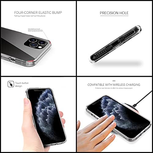 Telefon tok Kompatibilis az iPhone Rod 7 Hullám Pro Max Kollázs Plusz 6 8 X Xs Xr 11 12 Se 2020 Mini,Gumi, Karcolás Vízálló