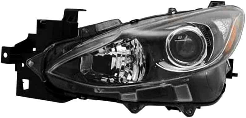Rareelectrical Új Bal Halogén Fényszóró Kompatibilis Mazda 3 Ferdehátú 2014- által cikkszám BPW1-51-ES-0L0 BPW1510L0