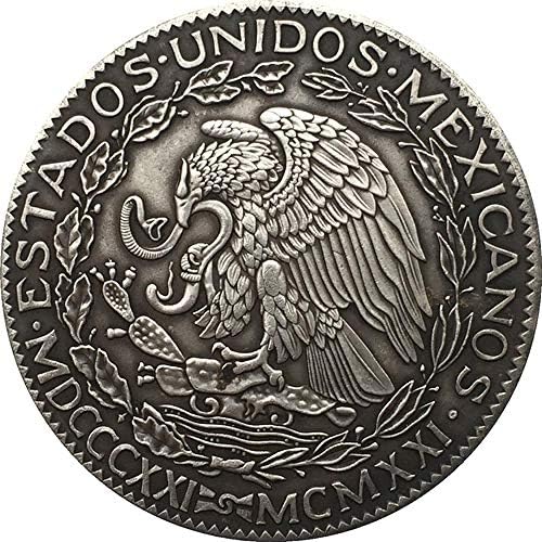 Mexikói Replika Emlékérme Érme Replika 2 peso 39mm 1921 Art Kézműves Gyűjtemény