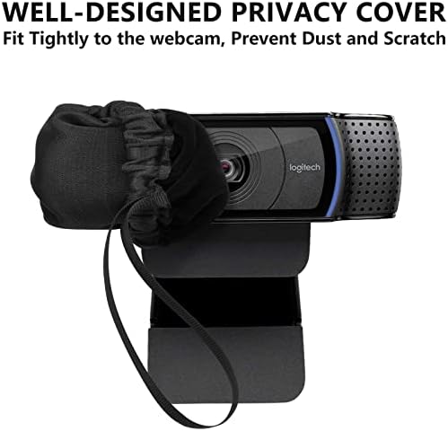 A kamera Lencséje Adatvédelmi Webkamera Kiterjed Kompatibilis a Logitech HD-C270, C310, C505, C920, C922, C922x, 2 darabos