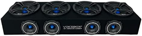 VESZÉLYES AUDIO Autó Audio Középkategóriás Burkolat 4 x 6.5 2000Watts VOICEBOX (MA-VB6525-4B) Kék