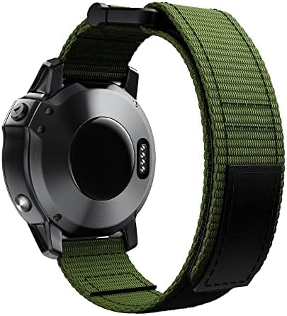 SNKB 26 22MM Nylon Watchband Pántok A Garmin Fenix 7 7X 6X 5X Pro Nézni Easyfit Csukló Zenekar gyorskioldó Heveder