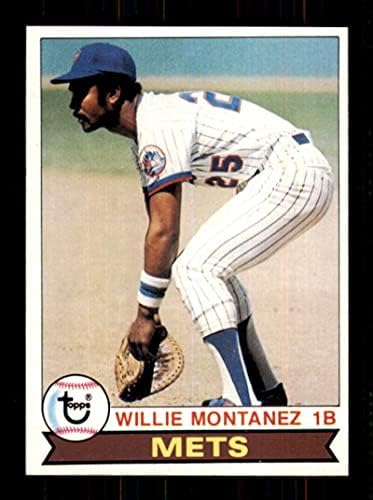 1979 Topps 305 Willie Montanez New York Mets MLB Baseball Kártya EX Kiváló