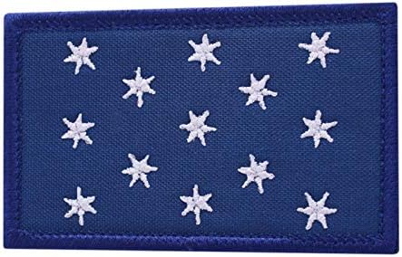 Washington Székhely Zászló Standard 2x3.25 Sötétkék Morál Taktikai Horog Javítás