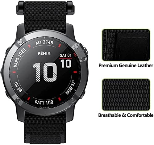 AEHON 26 22MM Watchband Szíj, A Garmin Fenix 5 5X Plusz 3HR 6X 6 6SPro S60 MK1 Enduro Nézni Állítható Nylon Easyfit Csukló