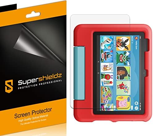 (3 Csomag) Supershieldz úgy Tervezték, hogy Minden Új Tűz 7 Gyerekek Tablet 7 hüvelykes (12 Generáció - 2022 Kiadás) képernyővédő