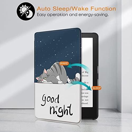 Kindle Paperwhite 6.8 (11 Generációs-2021) Case, Slim Könnyű Okos PU burkolata Auto Sleep/Wake Mágneses Kindle Paperwhite